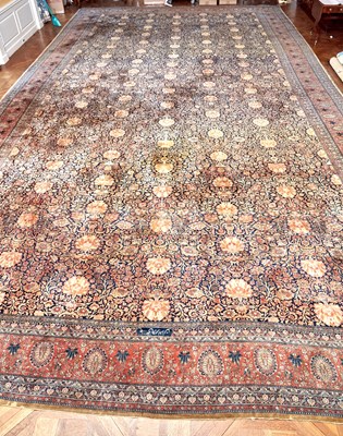 Lot 162 - Mohtasham Kashan Carpet