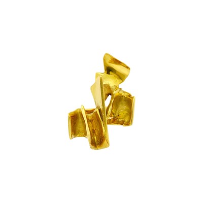 Lot 97 - Alicia Penalba Gold Abstract Ring, France