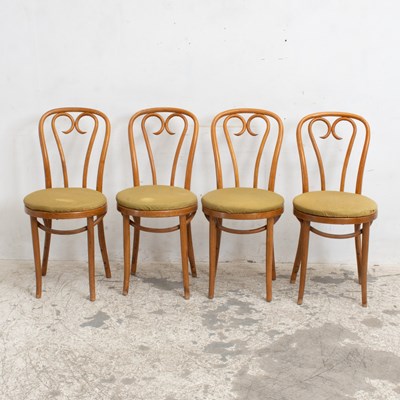 Lot 183 - Set of Four Bentwood Side Chairs