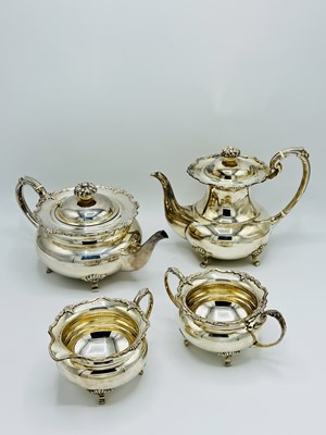 Lot 1155 - Elizabeth II Sterling Silver "Royal Prince" Pattern Tea and Coffee Service