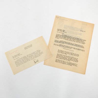 Lot 248 - George Abbott scripts and correspondence