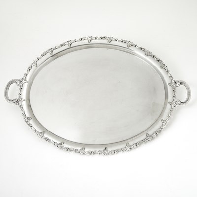 Lot 541 - Sterling Silver Two-Handled Tray