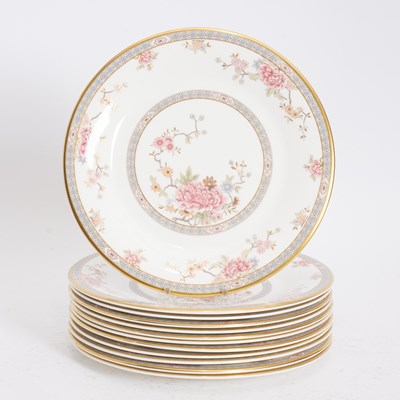 Lot 203 - Set of Twelve Royal Doulton Porcelain Dinner Plates