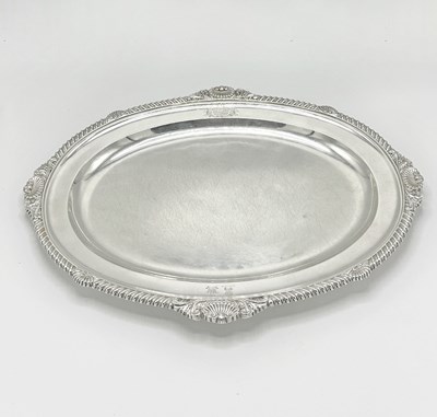 Lot 61 - Regency Sterling Silver Meat Platter