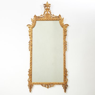 Lot 120 - Louis XVI Style Gilt-Wood Mirror