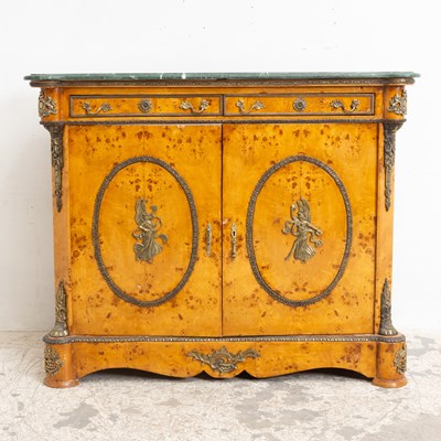 Lot 151 - Bronze Mounted Burl Cabinet