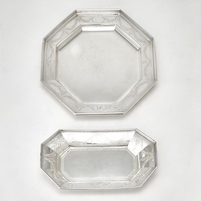 Lot 70 - Two Gorham Silver Trays