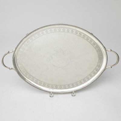 Lot 59 - George III Silver Two-Handled Tray