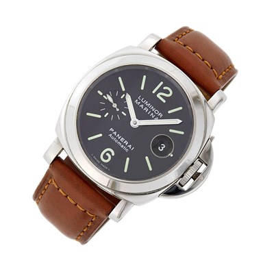 Lot 29 - Panerai Gentleman's Stainless Steel 'Luminor Marina' Wristwatch, Ref. no. PAM00104