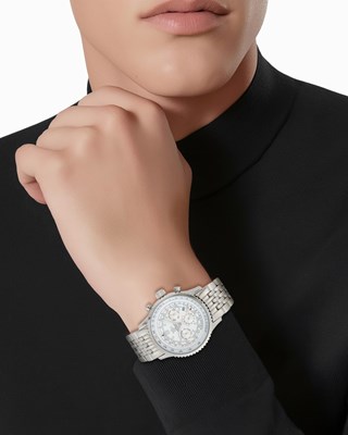 Lot 24 - Breitling Gentleman's Stainless Steel 'Navitimer World' Chronograph Wristwatch, Ref. A24322