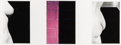 Lot 41 - Ralph Gibson, unique triptych of nudes and architectural components