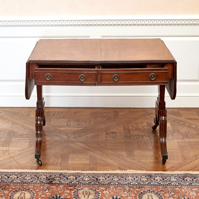 Lot 138 - Regency Mahogany Sofa Table