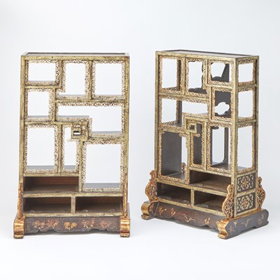 Lot 128 - Pair of Japanese Cabinets