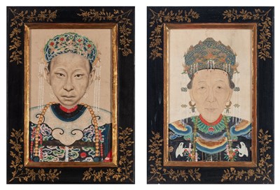 Lot 28 - Two Chinese School Portraits