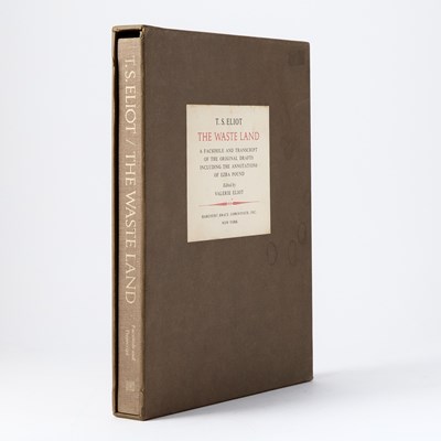 Lot 71 - The facsimile of Eliot's The Waste Land