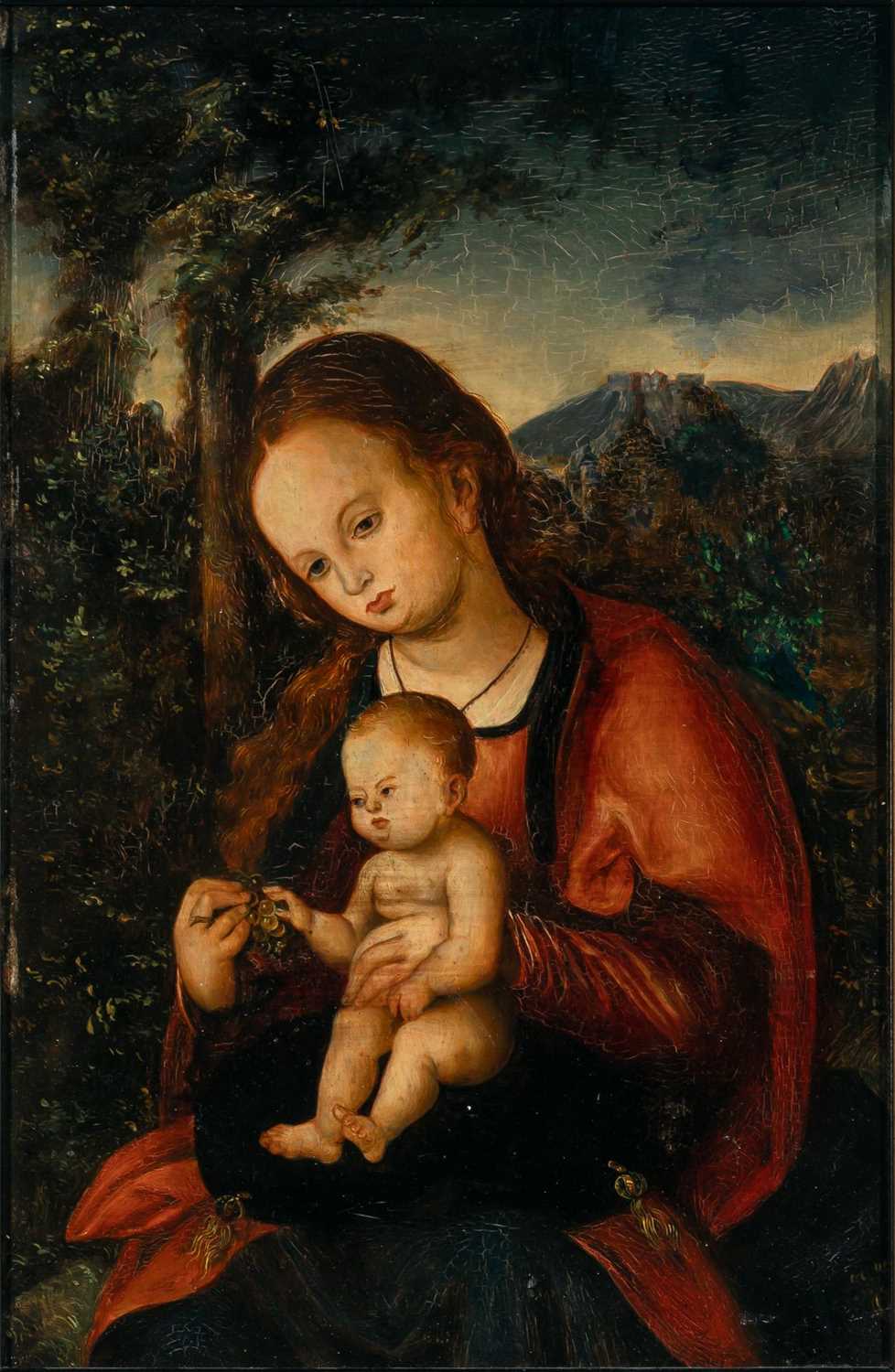 Lot 2 - Follower of Lucas Cranach the Elder