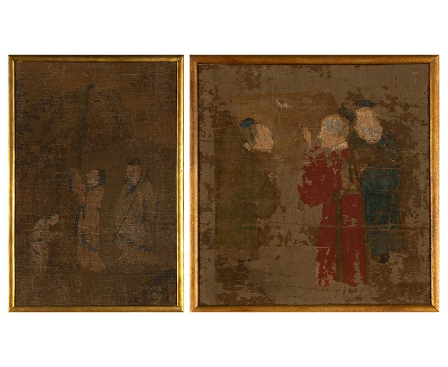 Lot 164 - Two Chinese School Paintings