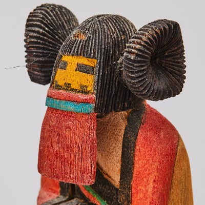 Lot 97 - Group of Seven Hopi and Zuni Kachinas
