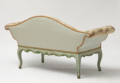 Lot 81 - Italian Rococo Style Polychrome Painted Settee