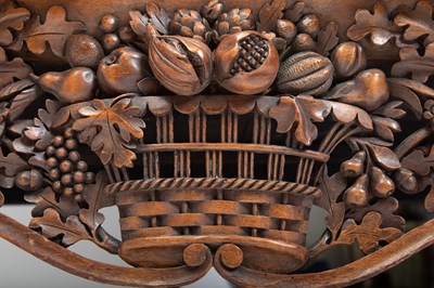 Lot 79 - Louis XV Carved Walnut Armoire