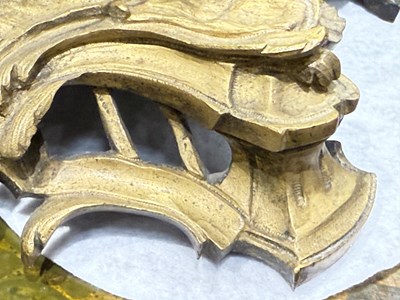 Lot 16 - Pair of Louis XV Style Gilt-Bronze Chenets