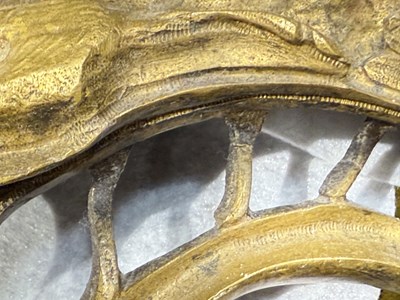 Lot 16 - Pair of Louis XV Style Gilt-Bronze Chenets