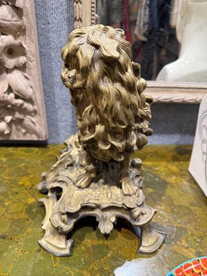 Lot 16 - Pair of Louis XV Style Gilt-Bronze Chenets