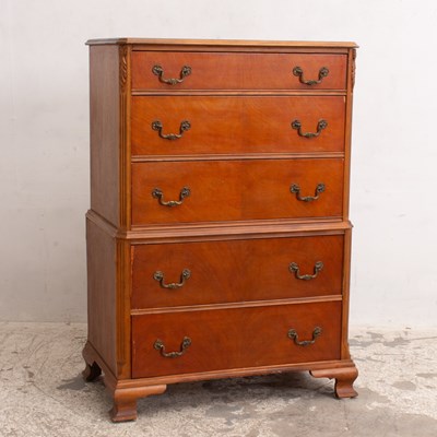 Lot 337 - William and Mary Style Chest of Drawers