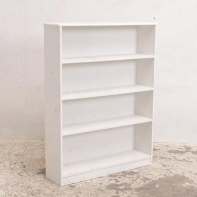 Lot 356 - White Painted Bookshelf