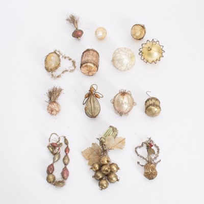 Lot 383 - Group of Antique Ornaments