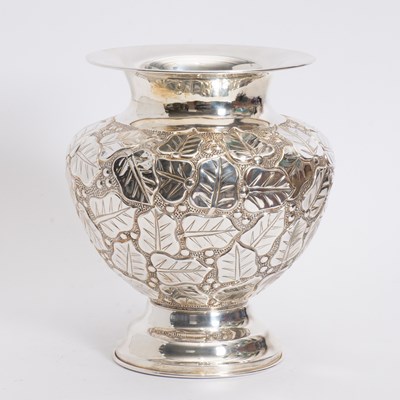 Lot 380 - Hazorfim Silver Vase