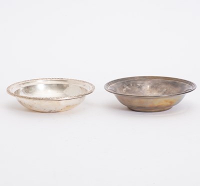 Lot 371 - Two Sterling Bowls