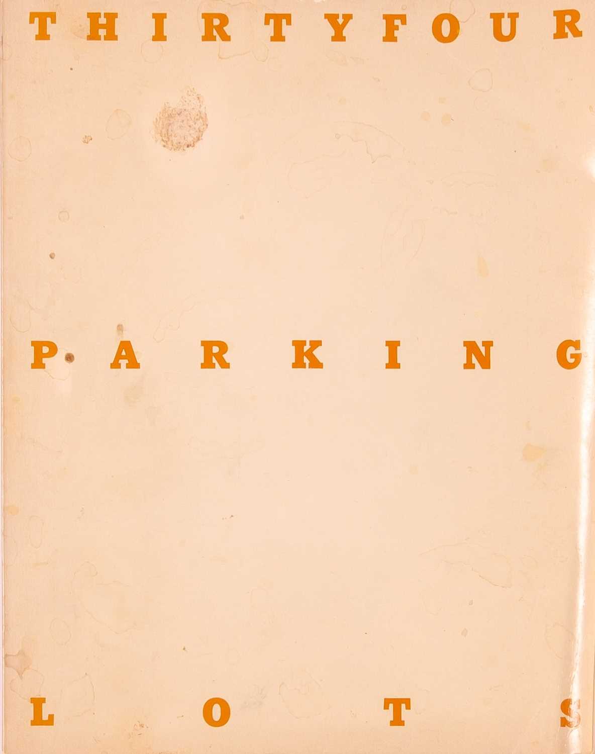 Lot 227 - Ed Ruscha's Thirtyfour Parking Lots