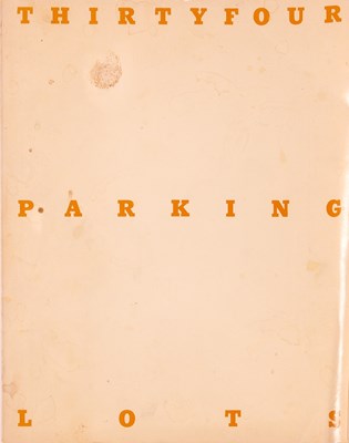 Lot 227 - Ed Ruscha's Thirtyfour Parking Lots