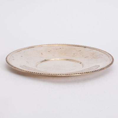 Lot 373 - Sterling Round Tray