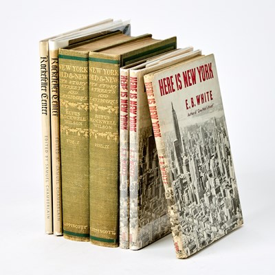 Lot 345 - A group of classic New York City books