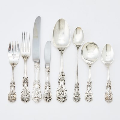 Lot 553 - Reed & Barton Sterling Silver "Francis I" Pattern Flatware Service