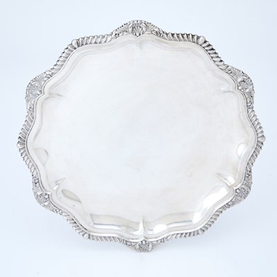 Lot 568 - International Silver Co. Sterling Silver "Lord Robert" Pattern Tray