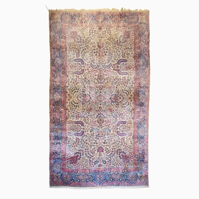 Lot 354 - Kerman Carpet