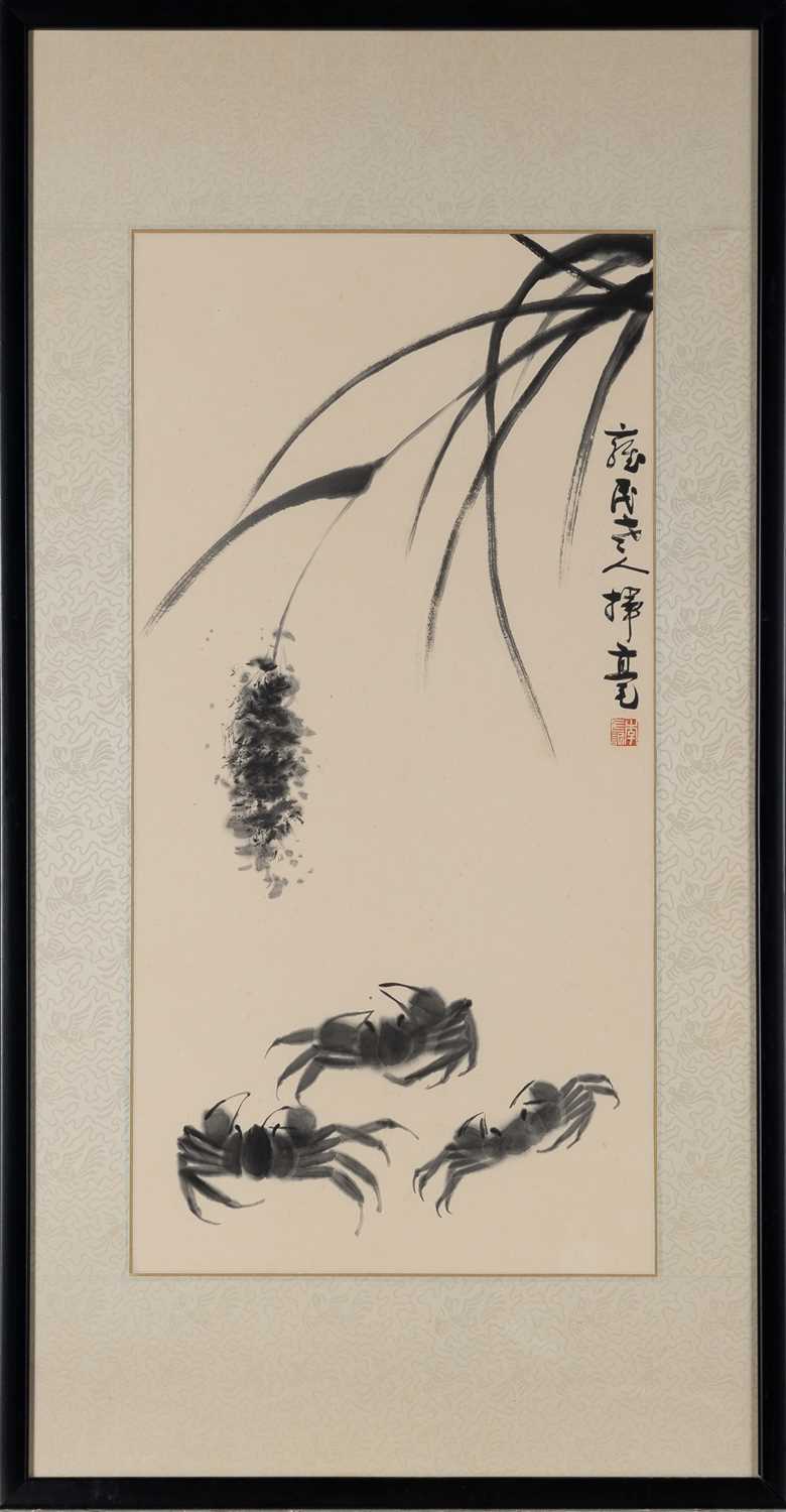 Lot 98 - Chinese Painting, After Qi Baishi