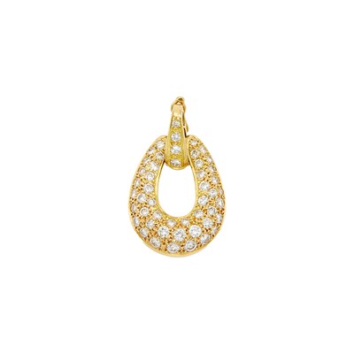 Lot 1037 - Gold and Diamond Enhancer