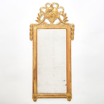 Lot 145 - Louis XVI Giltwood Mirror