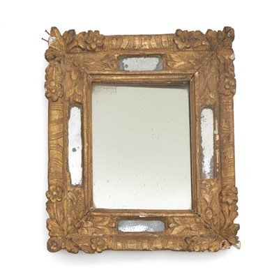 Lot 119 - Small Louis XV Giltwood Mirror