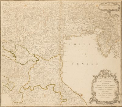 Lot 203 - Map of Venice and the Lombardy