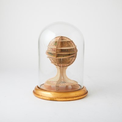 Lot 73 - Mogg's paper globe, an early 19th-century toy for teaching children geography and astronomy