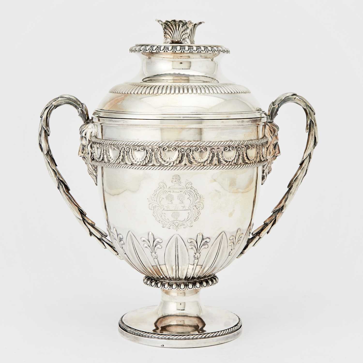 Lot 339 - George III Sterling Silver Covered Two-Handled Cup