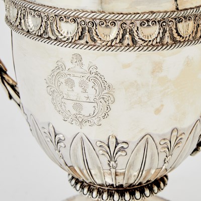 Lot 339 - George III Sterling Silver Covered Two-Handled Cup