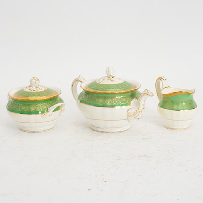 Lot 19 - Minton Porcelain Partial Tea Set