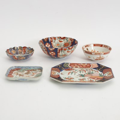 Lot 22 - Group of Assorted Japanese Imari Porcelain Articles