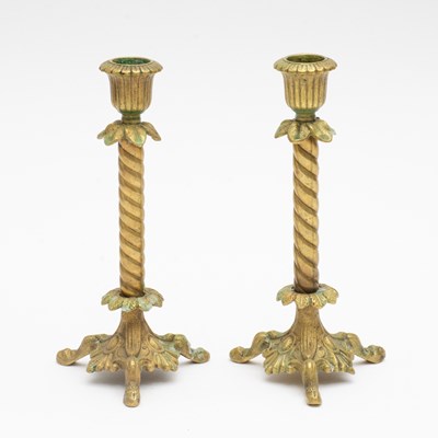 Pair of Brass Candlesticks